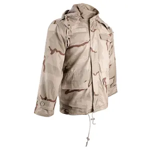 Kms jaqueta de lã tática personalizada, tamanho grande, para atividades ao ar livre, camuflada, tática, m65