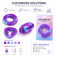 Juguete de Rompecabezas para Perros de la Colección Brand, con Cuerpo Flexible de TPR, para Perros Pequeños y Medianos