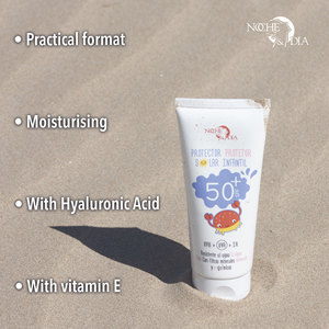 Kids <b>Sunscreen</b> Spf 50+ 200Ml Tube Large Capacity Child-Friendly Sun Protection Lotion For Daily Use - Product Image 2