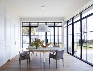 Porte anteriori in acciaio contemporaneo <span class=keywords><strong>su</strong></span> <span class=keywords><strong>misura</strong></span> elegante Design francese con finitura verniciata per un aspetto estetico in soggiorno - Product Image 3