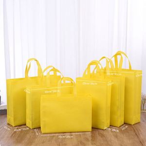 X57 Custom Clothing Supermarket Shopping Reusable Portable <b>Cheap</b> Bag Ecological Promotional Non Woven Bag - Product Image 2