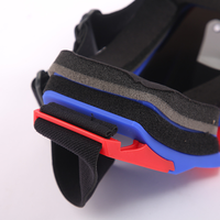 Lunettes de moto anti-buée à monture intégrale en TPU avec miroir, sangle réglable, protection UV400 pour moto tout-terrain, motocross, VTT