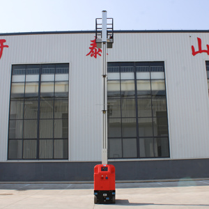 Venta de fábrica Mini 200kg 7m 9m 10m Boom Lift Plataforma de trabajo de elevación de mástil vertical autopropulsada - Product Image 5