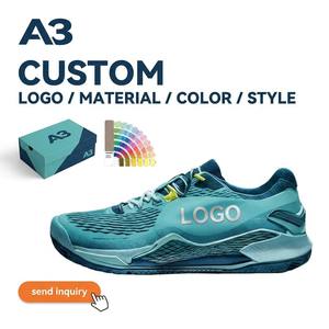 <span class=keywords><strong>Scarpe</strong></span> <span class=keywords><strong>da</strong></span> <span class=keywords><strong>Tennis</strong></span> e <span class=keywords><strong>Padel</strong></span> Personalizzabili con LOGO, Traspiranti e Stabili, Ammortizzanti e Antiscivolo, Professionali e Imbottite per Pickleball - Product Image 1