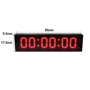 Temporizador Infrarrojo para Correr, Caminar y Entrenamiento de Interváles, <span class=keywords><strong>3</strong></span> <span class=keywords><strong>Minutos</strong></span>, 10 <span class=keywords><strong>Minutos</strong></span>, Contador de 4 Dígitos con Pantalla LED de un Solo Lado y Fuente de Alimentación Enchufable - Product Image 6