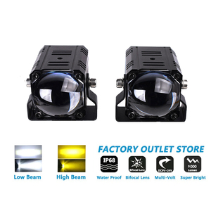 Projecteur LED SENLO X6, phares de moto, accessoires pour camion, voiture, projecteur auxiliaire, <span class=keywords><strong>mini</strong></span> projecteur, phare antibrouillard - Product Image 5