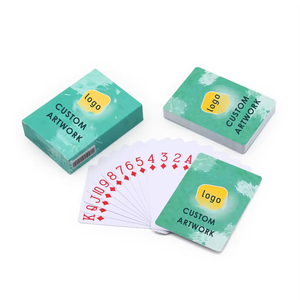 Juego de naipes de baraja de impresión de doble cara personalizado, juego de cartas de póquer para adultos, cartas de jeu para regalo promocional - Product Image 2