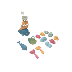 Juego de juegos para niños al por mayor ecológico, caja de arena de plástico para playa de verano, juguetes de <span class=keywords><strong>fauna</strong></span> marina para niños, playa para bebés a la venta - Product Image 2