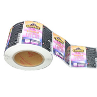 Étiquette autocollante en vinyle imperméable personnalisée avec impression de logo pour l'emballage d'huile capillaire cosmétique – Fournisseur