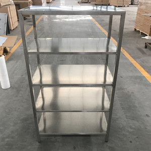 Galvanized Steel Heavy Load Casters 4 <b>Shelf</b> 3000 Lb Total Business Industrial <b>Wire</b> Shelving Rack With Wheels New Arrival - Product Image 2