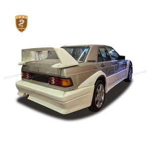 Piezas de Parachoques Delantero y Trasero Estilo <span class=keywords><strong>190E</strong></span> <span class=keywords><strong>EVO</strong></span> II Kits de Carrocería para <span class=keywords><strong>Mercedes</strong></span> Benz Clase C - Product Image 6