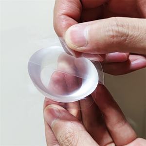 Butoir <span class=keywords><strong>de</strong></span> <span class=keywords><strong>porte</strong></span> Portable 30mm 40mm 50mm 80mm <span class=keywords><strong>auto</strong></span>-adhésif rond transparent protecteur mural bouchon <span class=keywords><strong>de</strong></span> <span class=keywords><strong>porte</strong></span> pour enfant - Product Image 2