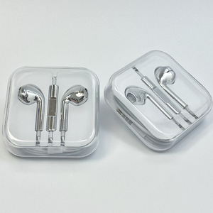 Écouteurs filaires en métal argenté, best-seller TikTok, colorés, plaqués, intra-auriculaires avec micro, Type C 3,5 mm pour iPhone Android - Product Image 5