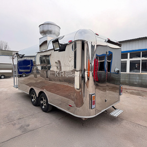 Camion de restauration mobile multifonctionnel, entièrement équipé, personnalisé pour la rue et l'extérieur, chariot à café, remorque alimentaire - Product Image 2