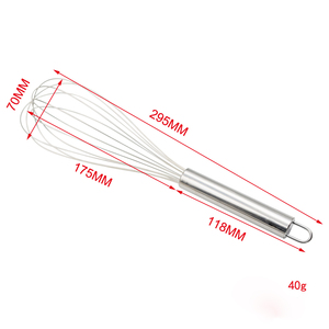 <span class=keywords><strong>Fouet</strong></span> existant en acier inoxydable de qualité alimentaire, sac de saint-valentin pour fête de bébé, batteur à œufs rotatif pour <span class=keywords><strong>cuisine</strong></span> - Product Image 3