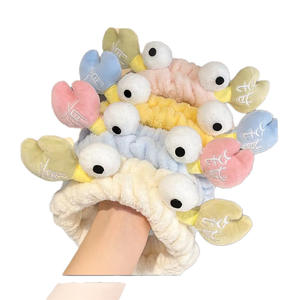 بيع بالجملة جودة عالية سعر منخفض لطيف حيوان القوس الأرنب القط الكلب الأذن غسل الوجه عقال - Product Image 6