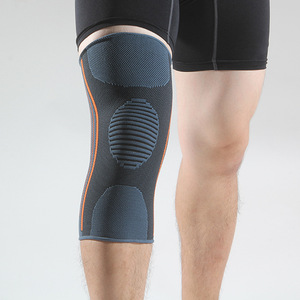 Genouillères et supports sportifs pour hommes et femmes - Protection complète en nylon tricoté pour le fitness, le basketball, la course à pied, le cyclisme, la randonnée - Product Image 2