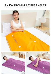 Gewichts verlust Decke beschleunigt die Durchblutung Schwitzen Fett verbrennung Sauna Decke Abnehmen Spa Detox Heizung Body Shaper - Product Image 4