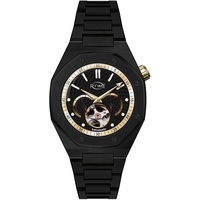 Montre-Bracelet automatique avec Logo personnalisé pour hommes et femmes, montre-Bracelet mécanique, fermoir, de luxe, japon, dc,