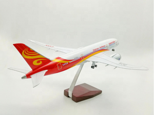 Mejor venta <span class=keywords><strong>Boeing</strong></span> 787 Hainan Airlines LED modelo de avión control de voz pasajero resina avión Modelo 1:130 43CM - Product Image 5