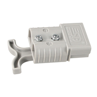 Conector SED de alta calidad de 120Amp, mango auxiliar de desconexión en forma de T gris para conexiones de remolque, barco o caravana