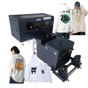 30CM Shaking Powder Textile Servo Motor Flex Digital A3 T-shirt Agitator Xp600 CMYK White Inkjet Direct-to-Film Dtf Printer