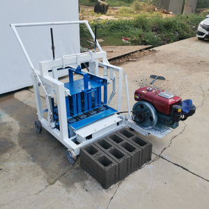 2-45 Diesel <strong>Brick</strong> <strong>Machine</strong>. Making 400-150-200mm (LWH) Four Blocks. Factory <strong>Price</strong> Concrete Block <strong>Machine</strong> - Product Image 2