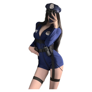 Lencería Sensual Nocturna con Diseño de Piano, Conjunto de Falda y Body de Poliéster con Abertura en la Entrepierna, Estilo <span class=keywords><strong>Sexy</strong></span> y Atractivo de <span class=keywords><strong>Azafata</strong></span> o Gatita para Cosplay - Product Image 6