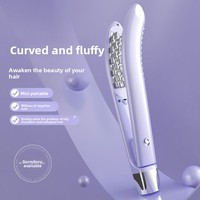 Pea Pod Arc Corn Splint, Fer à boucler en céramique avec écran LED, technologie ionique négative, 10 réglages, pour cheveux longs et utilisation douce