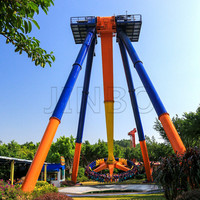 Manège à bascule géant en métal pour adultes Thrill Jinbo, 32 places, 500 kg, pour extérieur, centre commercial, en promotion