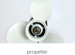 Moteur de bateau neuf de 60 ch, moteur à essence 4 temps avec hélices marines à arbre long - Product Image 3