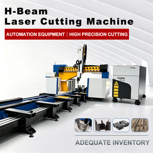 Machine de découpe laser entièrement automatique pour tubes, équipée d'un stabilisateur de tension, d'un mandrin <span class=keywords><strong>Cantini</strong></span>, pour la découpe de poutres en H et d'acier de formes spéciales - Product Image 5