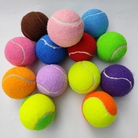 Ballon de tennis pour l'entraînement des animaux de compagnie, taille personnalisée, jouet interactif à mâcher pour chien, balles rebondissantes durables pour chiens de petite, moyenne et grande taille, vente en gros