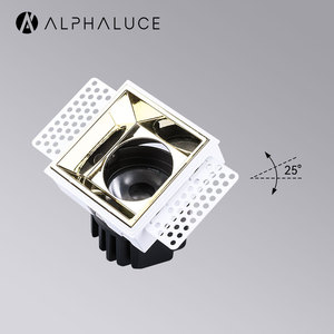 Espejo Abajo Luz Para Interior Arquitectónico <span class=keywords><strong>Oficina</strong></span> <span class=keywords><strong>En</strong></span> Casa 7W Trimless Techo Ajustable Cuadrado Invasable Downlight - Product Image 4