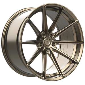 CD-519 CF.3-FF <span class=keywords><strong>R</strong></span> |   Cerchi in Lega Satin Bronze 20 X 9.5J ET18 5X112 66.56 Extra Concavi per Audi BMW Mercedes - Product Image 4