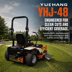 เครื่องตัดหญ้าแบบ Zero Turn รุ่น YHJ-48 สำหรับใช้งานเชิงพาณิชย์ ปรับความสูงในการตัดได้ เหมาะสำหรับสวนสาธารณะและพื้นที่สาธารณะในเขตเทศบาล - Product Image 1