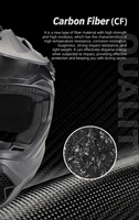 Casque de moto tout-terrain intégral en fibre de carbone LDQ, unisexe, toutes saisons, homologué DOT, double visière, déverrouillage rapide