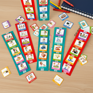 Programma Visivo Giorno/Notte per Casa, Carte Routine per Autismo, Pianificatore Visivo da Parete, Tabella Compiti per Bambini, Aula Scolastica - Product Image 1