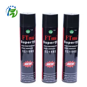 Wholesale Embroidery Ts Super 99 Spray Foam Adhesive Fabric Strong Spray Glue Temporary Spray Adhesive For Embroidery