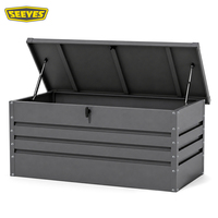 SEEYES Maßgefertigte Metall-Aufbewahrungsbox für Draußen Abschließbare Garten-Terrassenbox Kissen-Aufbewahrung Verzinkter Stahl OEM-Fabrik