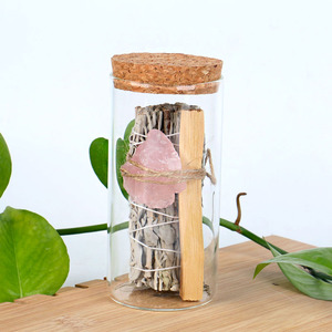 Kit de purification en gros avec sauge blanche, bâtonnets d'encens Palo Santo et ensemble de cristaux de guérison - Product Image 6