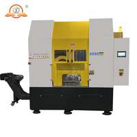 Machine à scier circulaire métallique SDY-3Z-450, machine de découpe d'aluminium à 8 axes pour la découpe de montants en aluminium moulé sous pression, pour fabricants