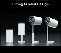 Projecteur de cinéma maison rotatif avec support de cardan intelligent WiFi Android 13 4K LED mini Touyinger X9 Pro au design unique