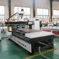 Routeur CNC 4 axes 8 outils ATC 1325, machine de gravure et de sculpture sur bois 3D rotative, changeur d'outils automatique pour la fabrication de meubles, de statues et d'armoires