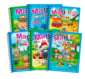 Libro de Dibujo Mágico Reutilizable, Libro para Garabatear con Bolígrafo Mágico, Juguetes de Dibujo para Niños - Product Image 4