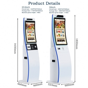 INSOVISION Factory Custom Design Functions <b>All</b> <b>in</b> <b>One</b> <b>Pc</b> <b>Touch</b> <b>Screen</b> for Payment Kiosk Self Service Hotel Government Public - Product Image 4
