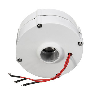 Générateur éolien à aimant permanent AC 300W 12V/24V/48V Protection IP55 Surface thermolaquée Générateur d'énergie libre - Product Image 3