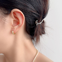 Boucles d'oreilles clous Dan Jewelry pour femmes, à porter au quotidien, en zircon cubique, pour cadeau de mariage ou de mariée