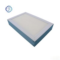 Panel Acústico para Sistema de Sonido de Techo Suspendido, Absorbente de Sonido, Fibra de Vidrio, Algodón, Modelo 3D, para Estudio/Hotel/Apartamento