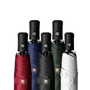 Parapluies UV de haute qualité de 21 pouces, cadeau personnalisé, parapluie entièrement automatique 8k avec impression de logo - Product Image 1